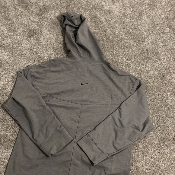gray nike hoodie- size small - Picture 2 of 3